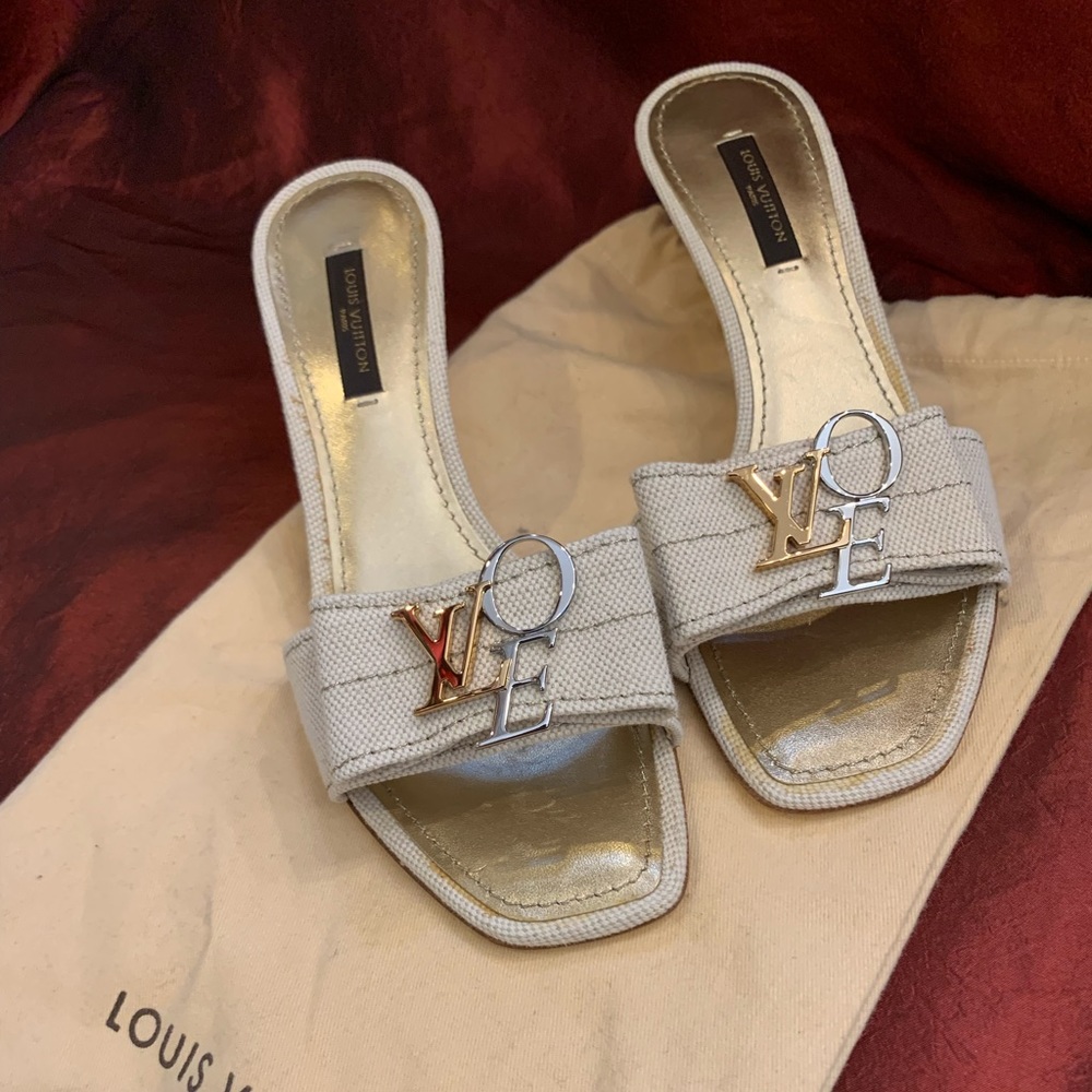 LV love heels